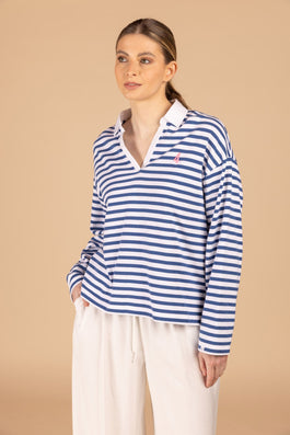 RUGBYSWEATER 4 ROSES (C9065) - Four Roses