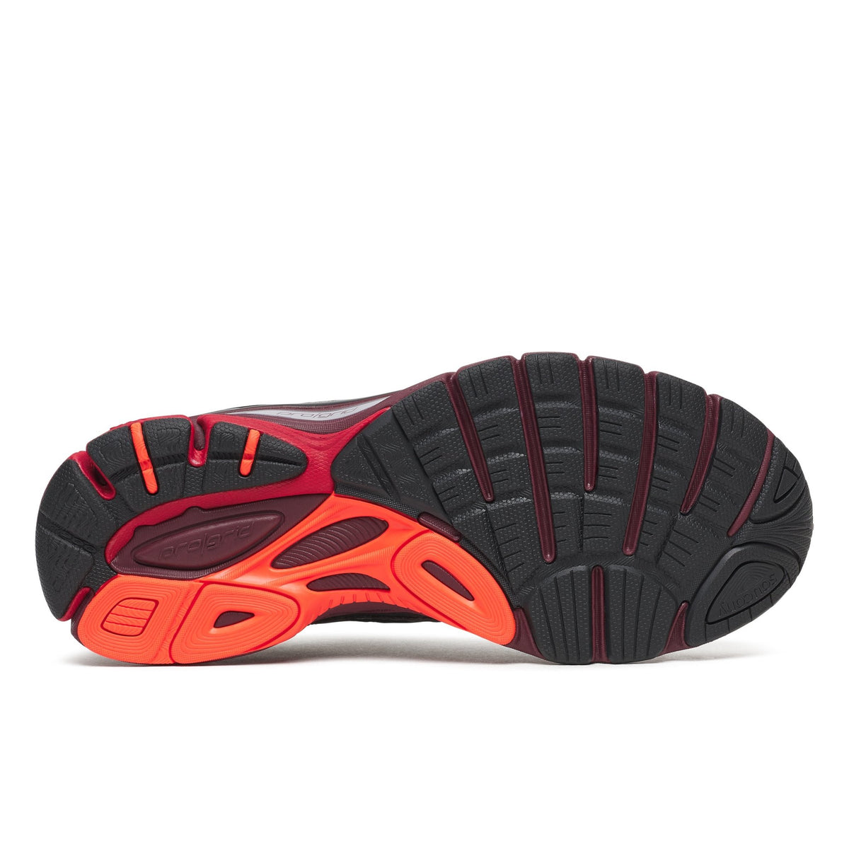 Saucony Progrid 7 : Silver/Maroon - Four Roses
