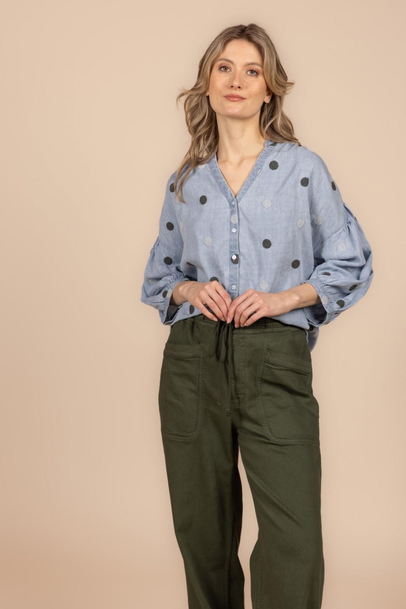 SPORTIEVE JEANS MET ZAKKEN (9511) - Four Roses