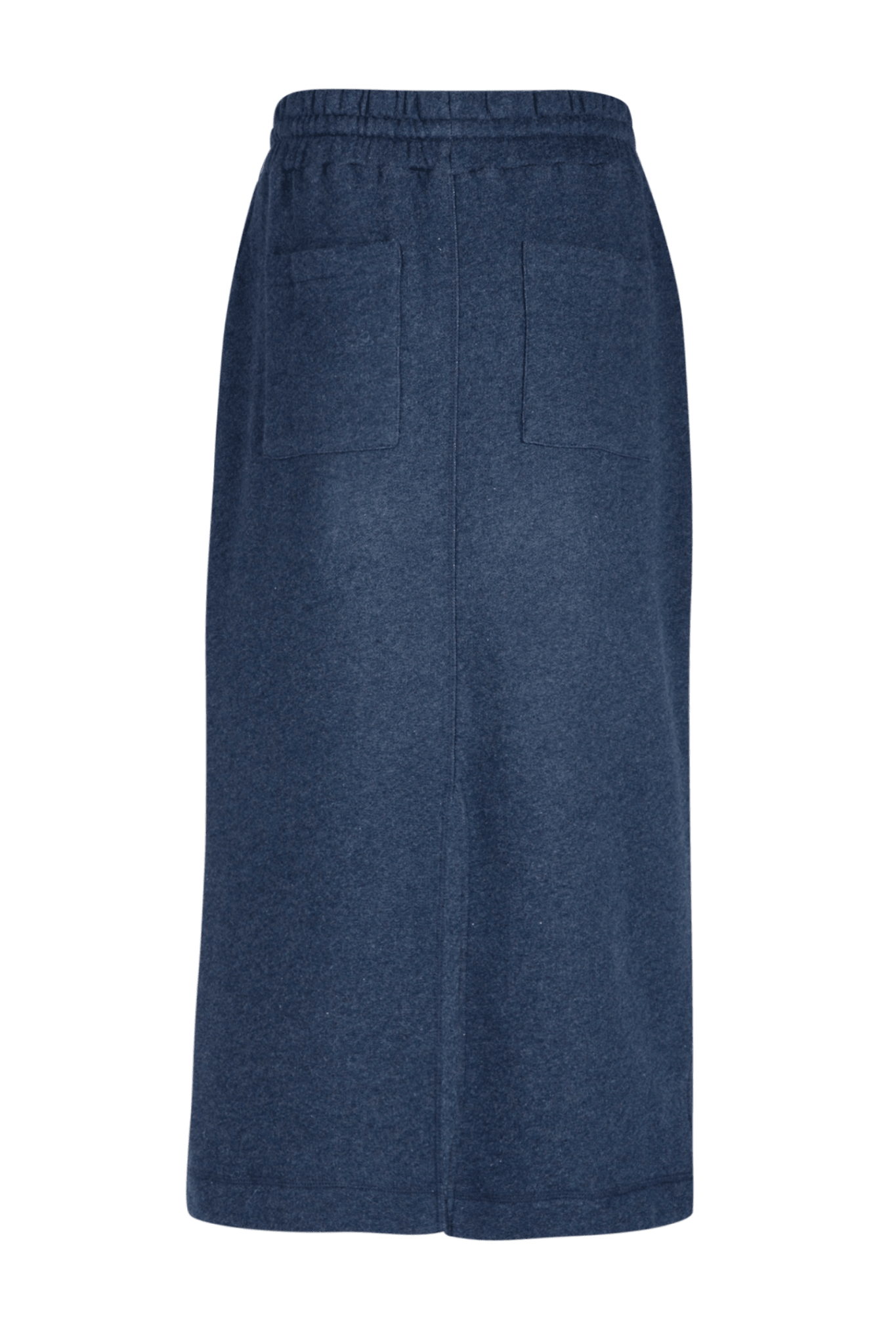 SPORTIEVE NAVY MIDI-ROK IN MOLLETON (9555) - Four Roses