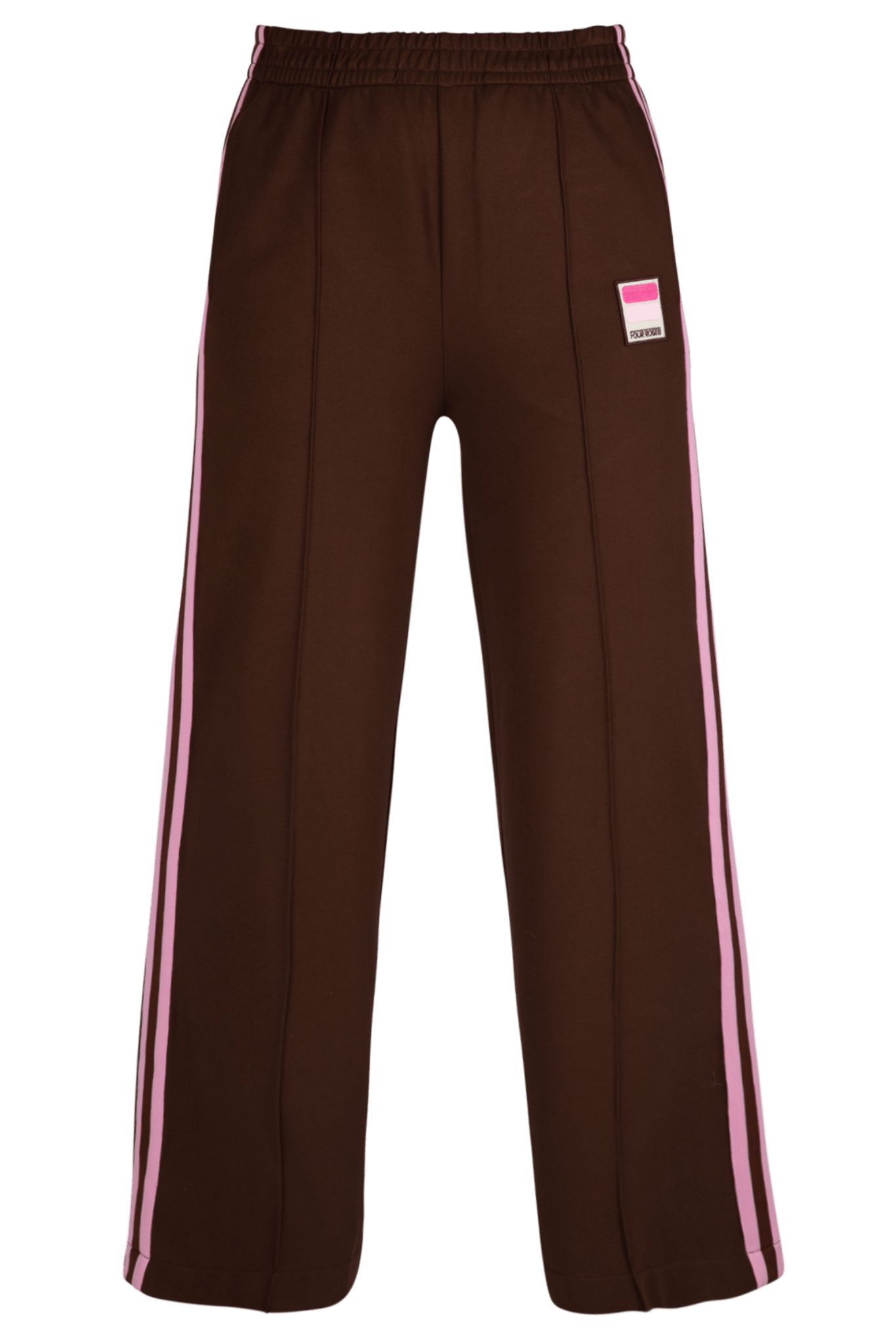 SPORTY BROEK MET ZIJSTREPEN (9541) - Four Roses