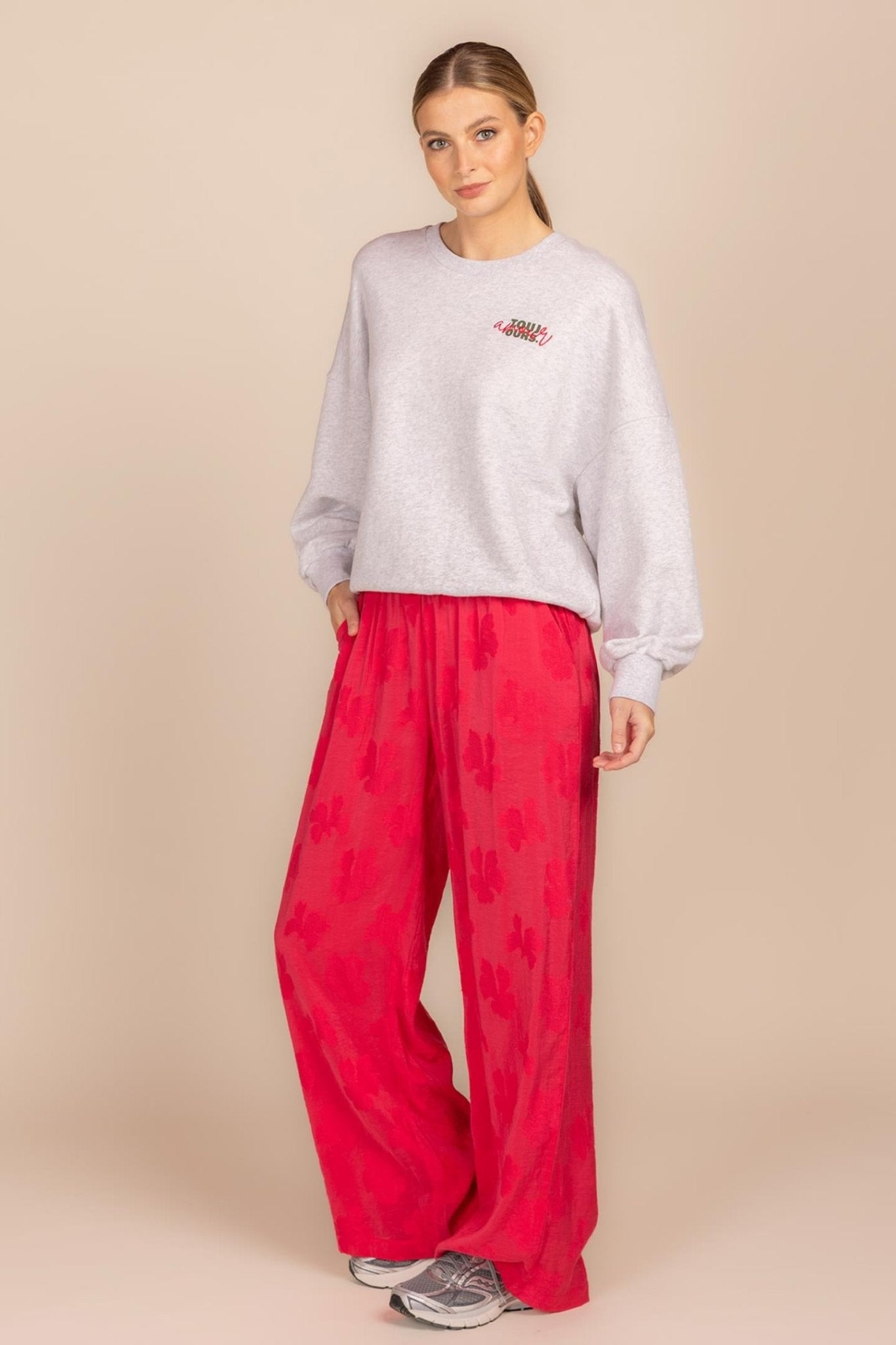 SWEATER "AMOUR TOUJOURS" (9141) - Four Roses