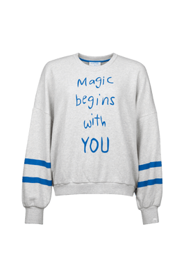 SWEATER MAKE - A - WISH (9166) - Grey Chine - Four Roses