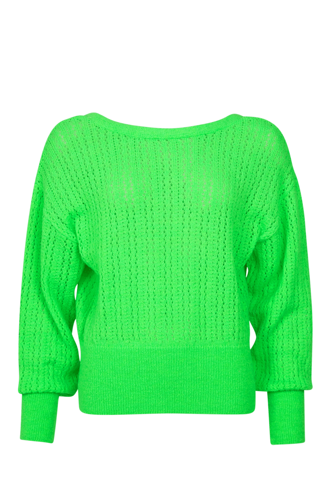 SWEATER MET OMKEERBARE V - HALS (9024) - Four Roses