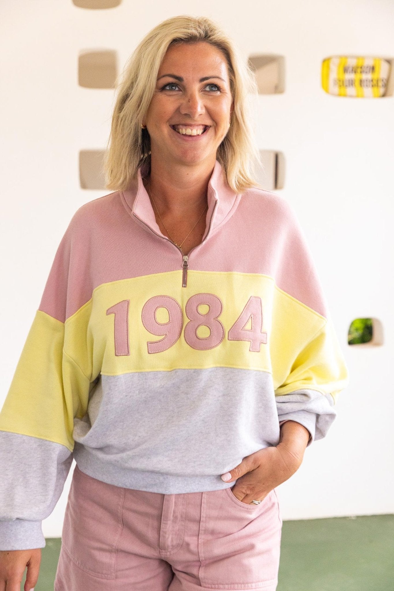 PULL TRICOLORE « 1984 » (9142) - Four Roses