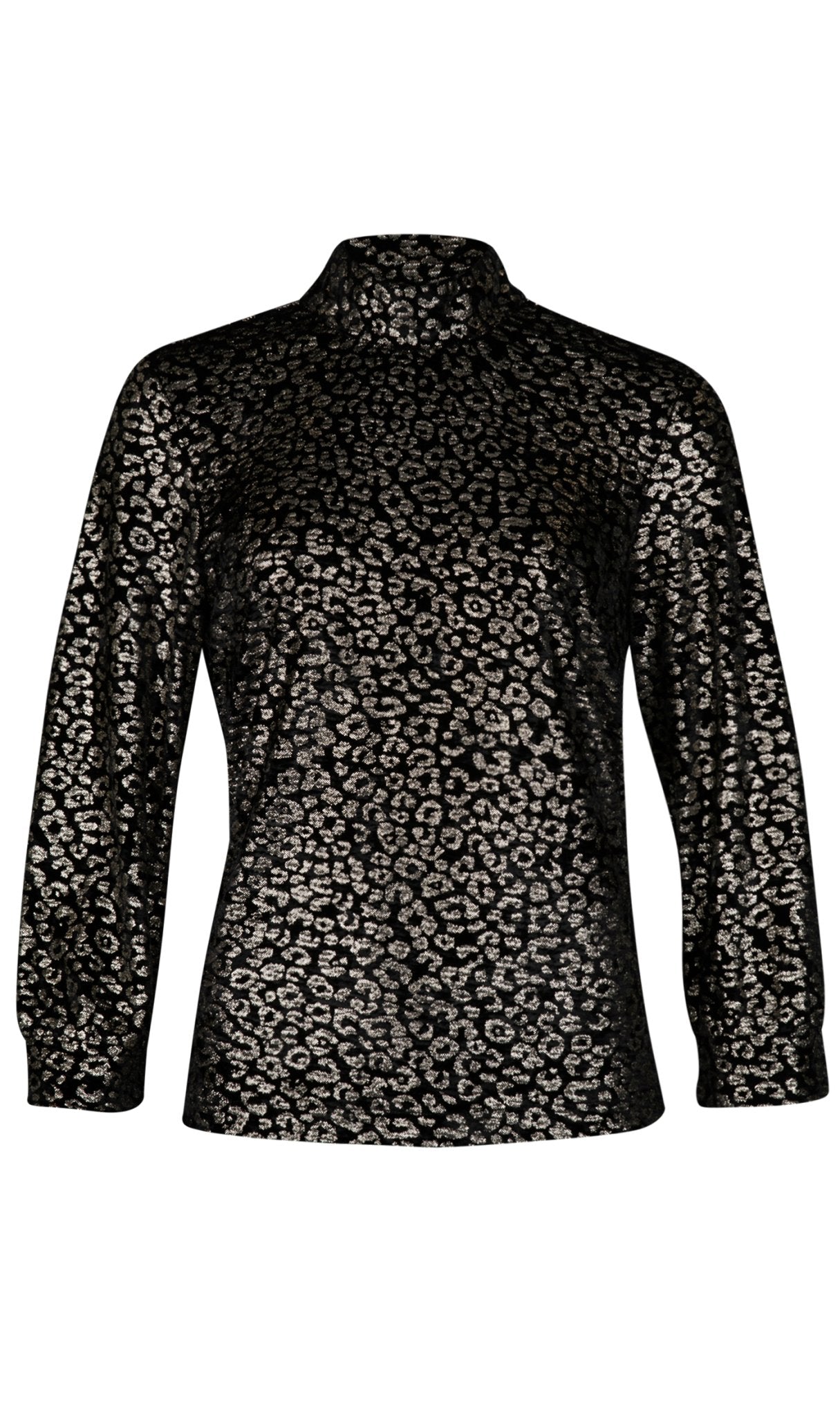 TRUITJE IN VELVET MET LEOPARDPRINT (7543) - Four Roses