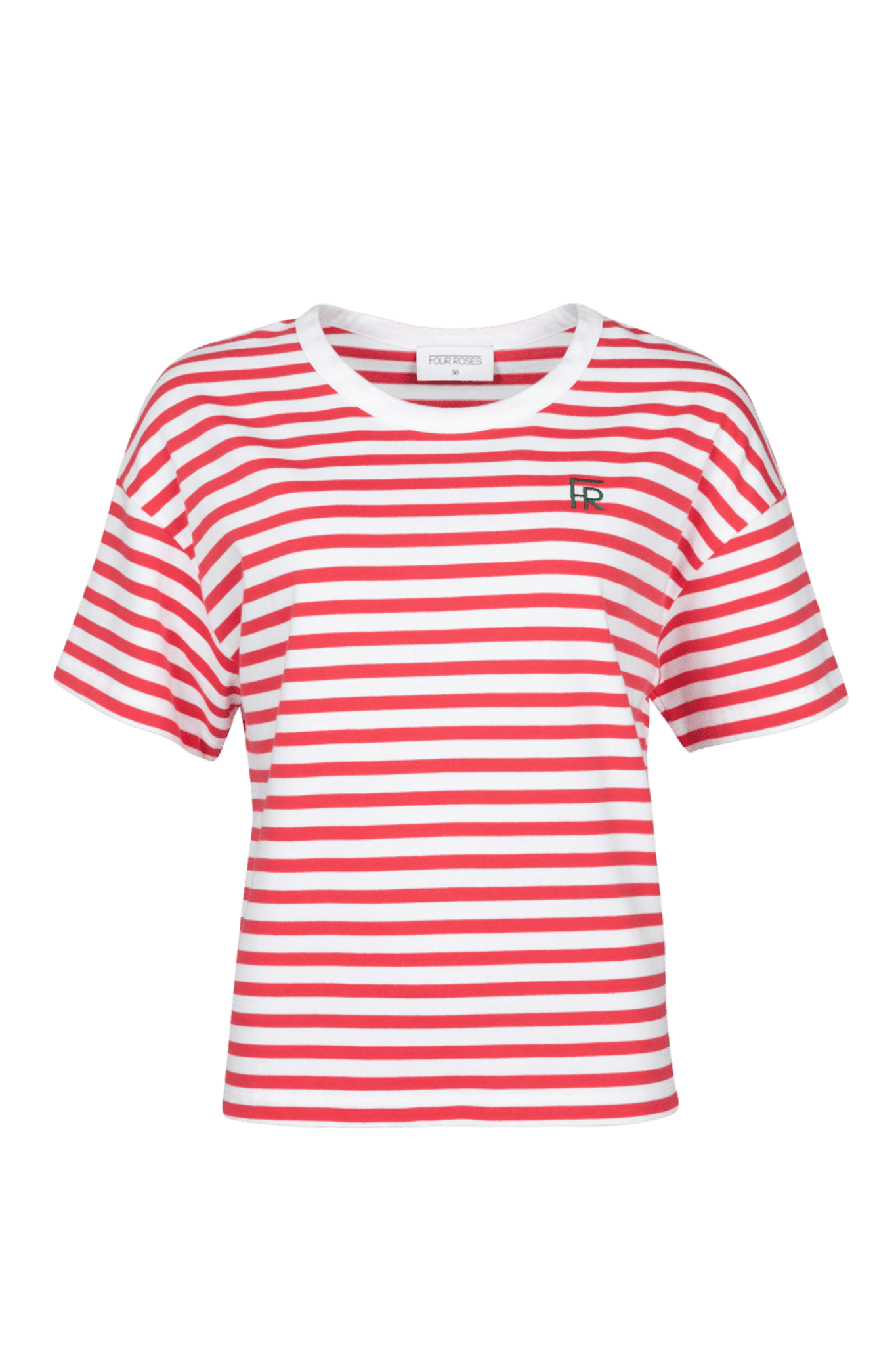 TSHIRT À FINES RAYURES (9066) - Four Roses