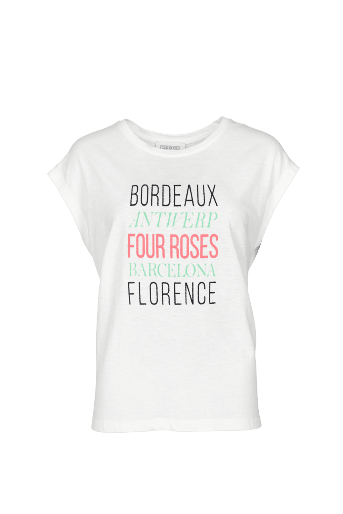 TSHIRT MULTICOLOR PRINT (9152) - Four Roses