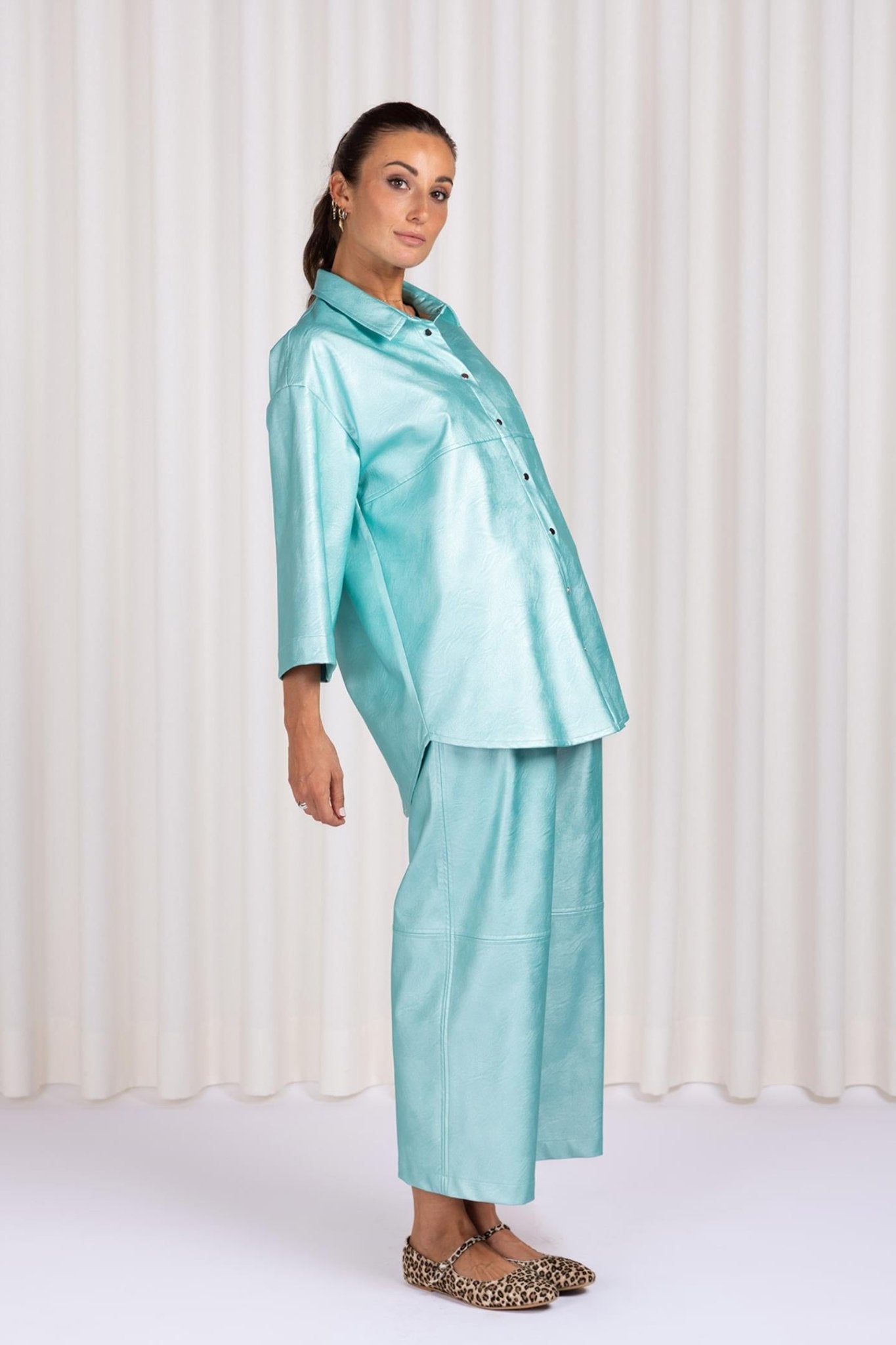 VEST IN IMITATIELEER (9093) - Four Roses