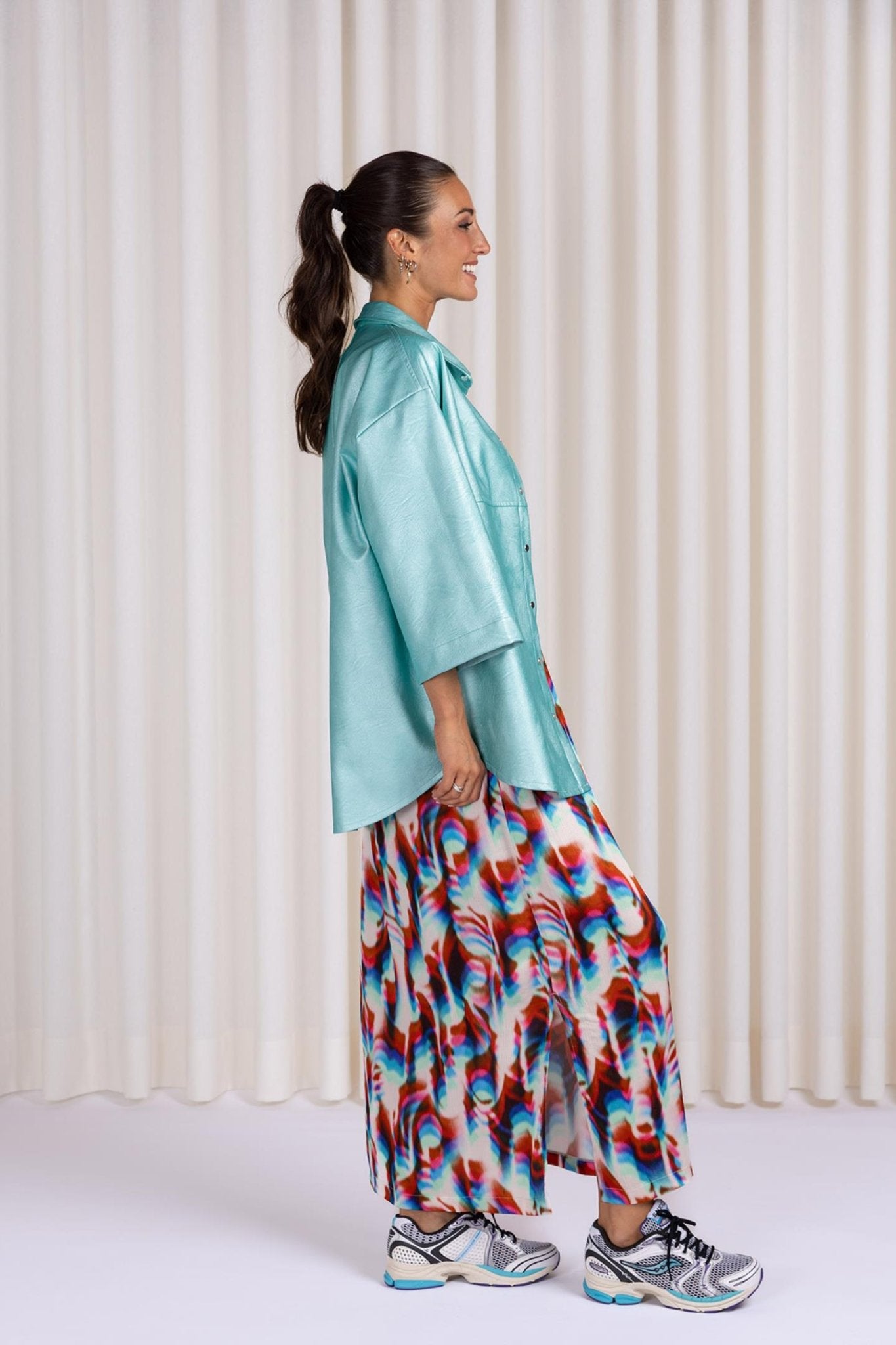 VEST IN IMITATIELEER (9093) - Four Roses