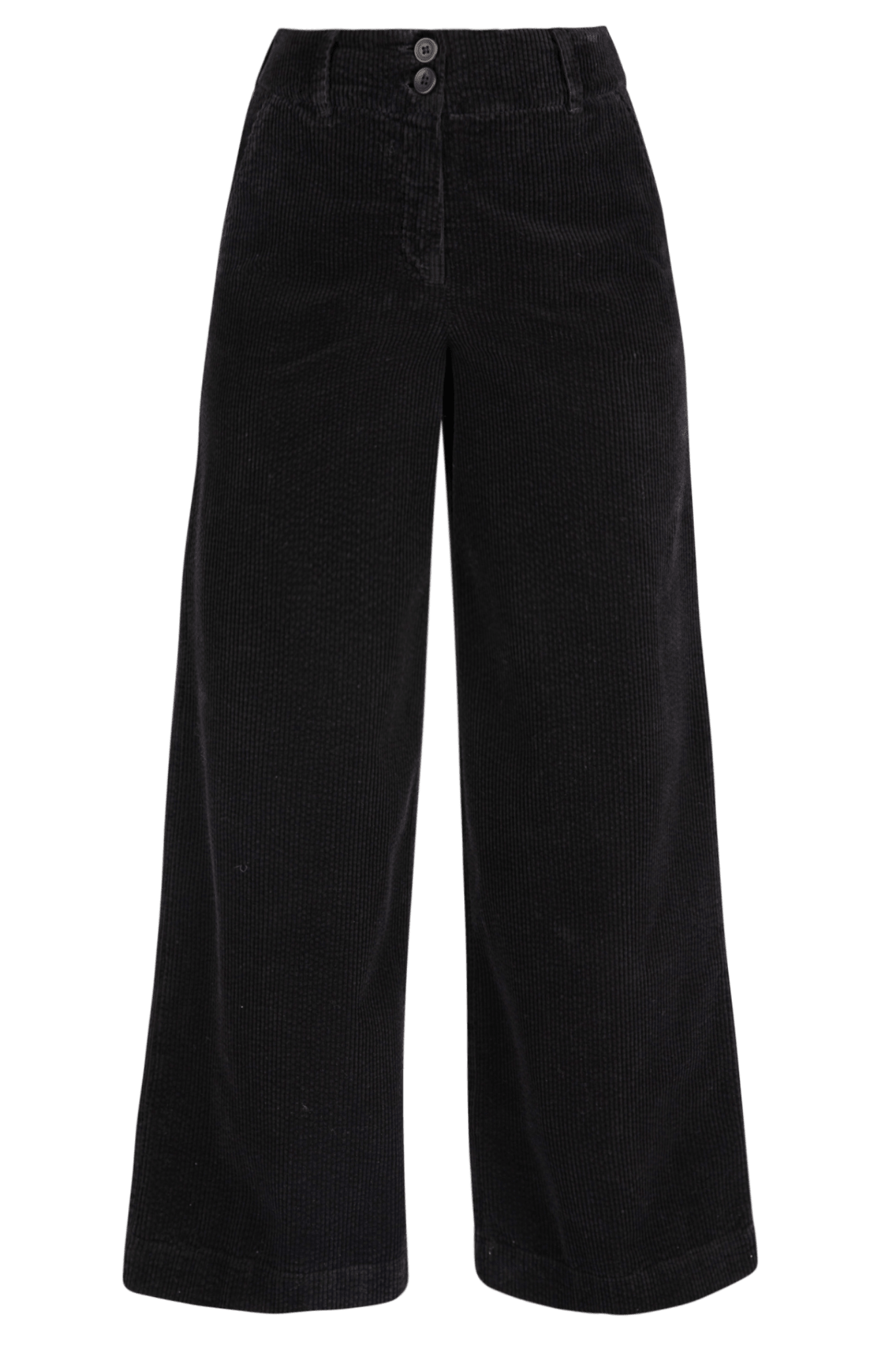 WIJDE BROEK IN RIBVELOURS (9500) - Four Roses