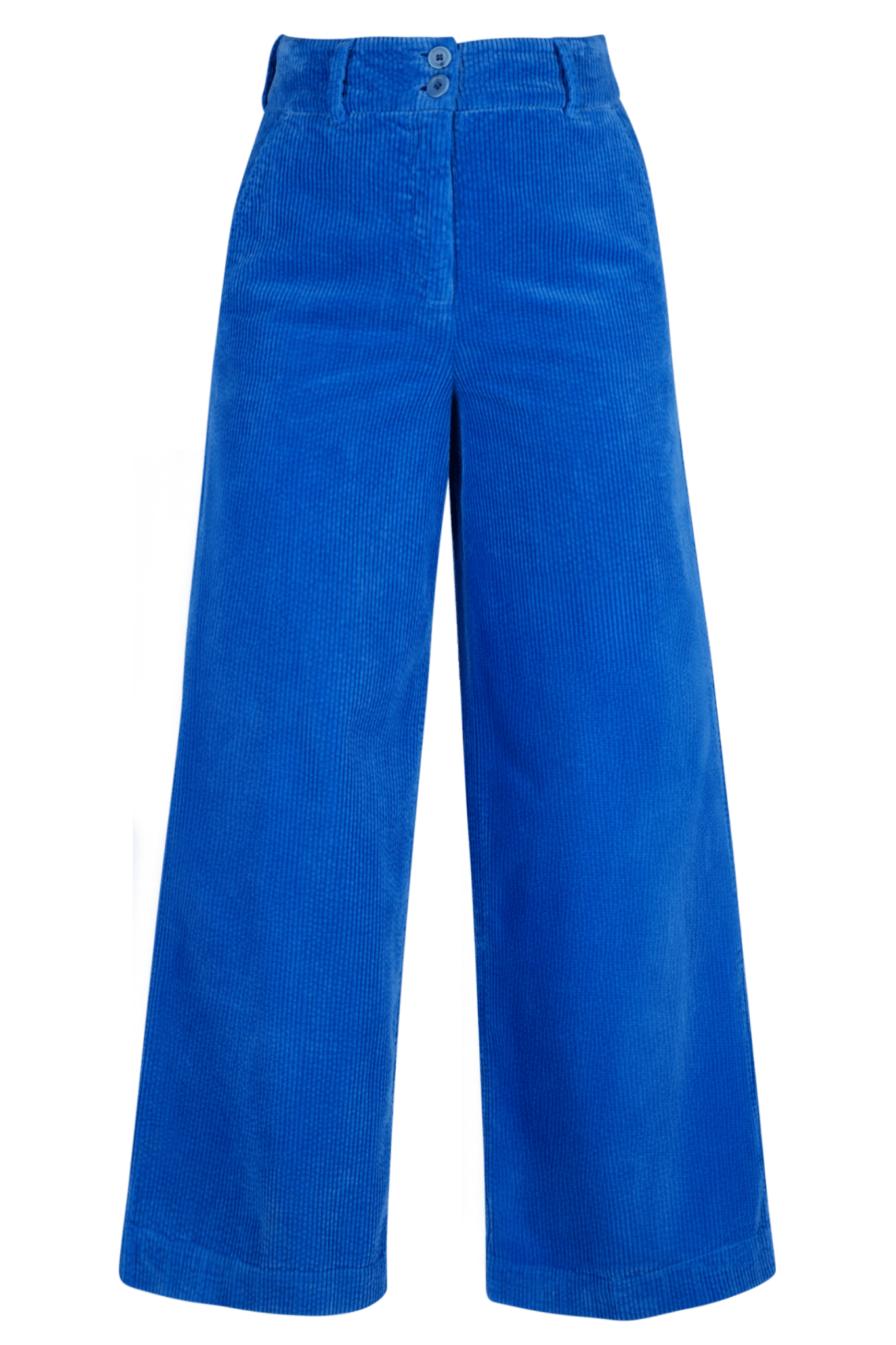 WIJDE BROEK IN RIBVELOURS (9500) - Four Roses