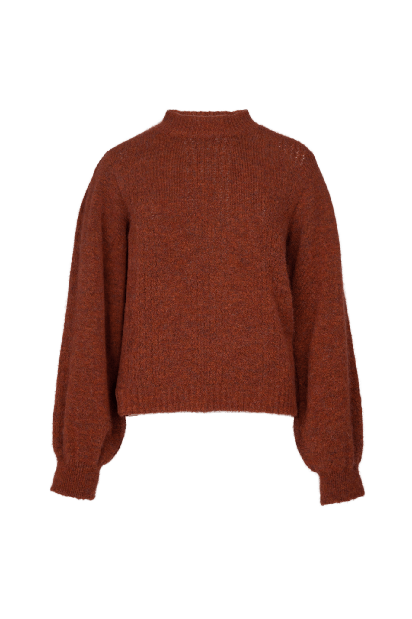 ZACHTE GEBREIDE TRUI MET ALPACA (9560 ) - Four Roses